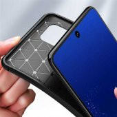 Samsung Galaxy A81 (Note 10 Lite) Kılıf Antişok Carbon Regnor Antişok Carbon Silikon - 5