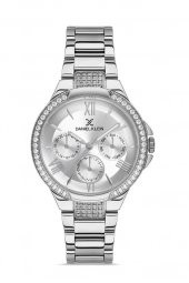 DANIEL KLEIN EDK.1.10036.4 BİLEKLİK HEDİYELİ YENİ SEZON SILVER KADIN KOL SAATİ - 1
