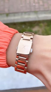 DANIEL KLEIN EDK.1.10036.2 BİLEKLİK HEDİYELİ YENİ SEZON ROSE GOLD KADIN KOL SAATİ - 6