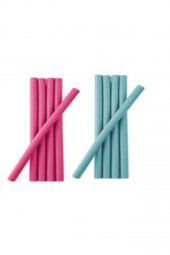 Nascita Sosis Bigudi 10 lu 15x2 cm ( Pembe Mavi) - 1