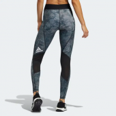 Adidas Techfit Mid-Rise Floral Tayt thumbnail 3