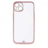 Kupa Apple iPhone 13 Kılıf Kamera Korumalı Renkli Şık Kenar Darbe Emici Şeffaf Silikon Kapak - 1