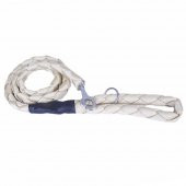 Doggie Dokumadan El Yapımı Örgülü Köpek Gezdirme Kayışı M-2,5x120cm K.Haki - 2