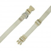 Doggie Ayarlanabilir Özellikli Dokumadan El Yapımı Köpek Boyun Tasması 2,5x40-50cm K.Haki thumbnail 1