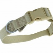 Doggie Ayarlanabilir Özellikli Dokumadan El Yapımı Köpek Boyun Tasması 2,5x40-50cm K.Haki thumbnail 3