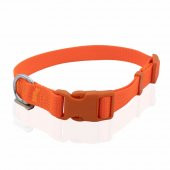 Doggie Ayarlanabilir Özellikli Dokumadan El Yapımı Köpek Boyun Tasması 2x30-45cm Turuncu - 2