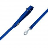 Doggie Polar Dokumadan El Yapımı Köpek Gezdirme Kayışı 1,5x160cm Royal Mavi - 2