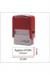 Floman 10 Isim Ünvan Kaşesi - Yazısı Dahil - 2