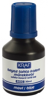 KRAF Beyaz Tahta Kalem Mürekkebi MAVİ 30 ml - 1