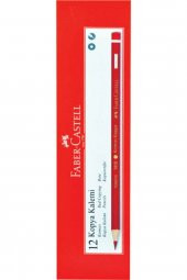 Faber Castell Kırmızı Ahşap Kalem 12 Lik - 1