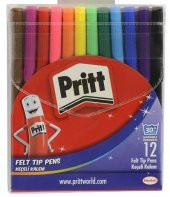 Pritt Keçeli Boya Kalemi 12 Renk - 1