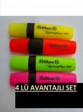 Pelikan Fosforlu Kalem 4'lü - 1