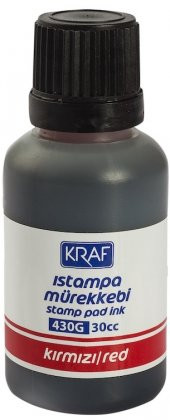 KRAF Istampa Mürekkebi 30 CC Kırmızı - 1