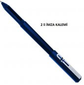 Liqeo Mavi 1.0 İmza Kalemi Sing Gel Pen 2 Adet - 2