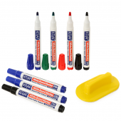 Kraf Beyaz Tahta Kalemi & Silgi 8li Avantajlı Set - 2