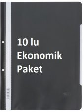 Kraf Siyah Telli Dosya 10'luk Paket - 1