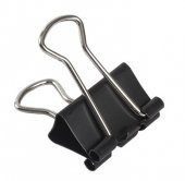 Kraf Metal Kıskaç Binder Clips 19 MM 6923980360435 12li Kutu - 1
