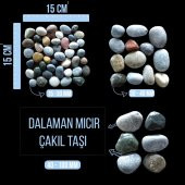 Mıcır-Çakıl Taşı 15-30mm-25 KG *60 adet 1 PALET Nif Organik Doğal Taş - Dalaman - 3