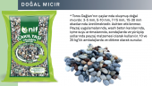 Mıcır-Çakıl Taşı 5-10mm-25 KG *60 adet 1 PALET Nif Organik Doğal Taş - Dalaman - 1