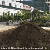 Nif Organik Bahçe Toprağı Gübreli Toprak 30 KG Organik Katı Çiftlik Gübresi Katkılı - 5