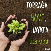 Nif Organik Bahçe Toprağı Gübreli Toprak 30 KG Organik Katı Çiftlik Gübresi Katkılı - 7