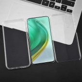 Xiaomi Mi 10T Pro 5G Kılıf 360 Tam Koruma Şeffaf Silikon - 4