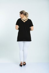 yzs tekstil CAPRAZ BİYELİ BLUZ - 4