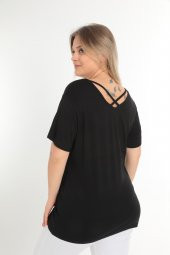 yzs tekstil CAPRAZ BİYELİ BLUZ - 5