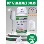 Point Care Beyaz Deri Spor Ayakkabı Boyası 909023 - 1