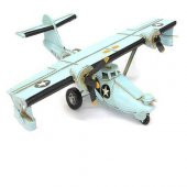 himarry Dekoratif Metal Uçak Biblo Hediyelik - 6