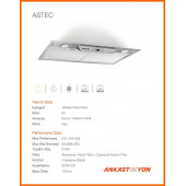 Silverline 1170 Astec 60 cm Ankastre Aspiratör - 2