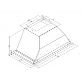 Silverline 1170 Astec 60 cm Ankastre Aspiratör - 3