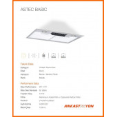 Silverline 1171 Astec Basic Metalik  60 cm Ankastre Aspiratör - 2