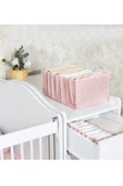 3 Adet Baby Bebek Odası Akordiyon Çekmece Düzenleyici Pembe L Boy - 2