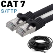IRENIS CAT7 Kablo S/FTP LSZH Ethernet Network Lan Ağ Kablosu   1 Metre Turuncu - 8