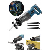 Snaiker Alman 3600 W 6 Kademe Devir Ayarlı Bakir Sargılı Beton Tuğla Kemik Kesme  Makinesi + 3 Bıçaklı - 1