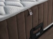 İPEK MOBİLYA Nima 3 Lü Set ( Baza + Başlık + Yatak ) Tek Kişilik ( BEJ ) 90x190 - 6
