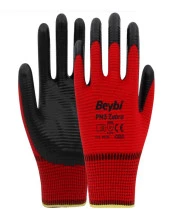 Beybi PN3 Zebra Kırmızı Siyah Eldiven No:10 - 1