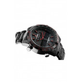 Naviforce Dijital Analog Çelik Kordonlu Erkek Kol Saati DSGNF06 - 1