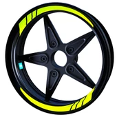 Moto GP İç Jant Şeridi Sticker Reflektif, Floresan, Özel Renkler Çınar Extreme - 6