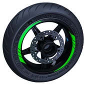 Moto GP İç Jant Şeridi Sticker Reflektif, Floresan, Özel Renkler Çınar Extreme - 5