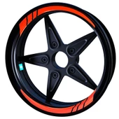 Moto GP İç Jant Şeridi Sticker Reflektif, Floresan, Özel Renkler Çınar Extreme - 2