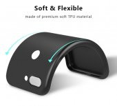 Xiaomi Mi 8 Lite Kılıf Premier Mat Silikon Kılıf + Esnek Nano Cam - 3