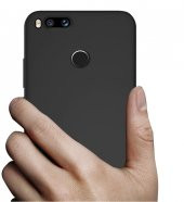 Xiaomi Mi A1 Zore Kılıf Premier Mat Silikon Kılıf + Cam - 8