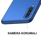 Samsung Galaxy A50 Kılıf Premier Mat Silikon Kılıf + Temperli Cam - 3