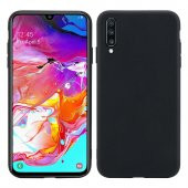 Samsung Galaxy A50 Kılıf Premier Mat Silikon Kılıf + Temperli Cam - 4