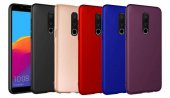Meizu 16th Kılıf Premier Mat Silikon Kılıf Arka Kapak - 1