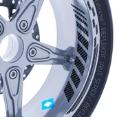 Moto GP İç Dış Jant Şeridi Takım Sticker Reflektif, Floresan, Özel Renkler Çınar Extreme - 10