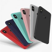 Xiaomi Mi Max 3 Kılıf Premier Mat Silikon Kılıf Slim Fit - 1