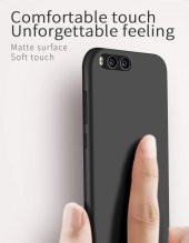 Xiaomi Mi Note 3 Kılıf Premier Mat Silikon Kılıf Slim Fit + Cam - 5